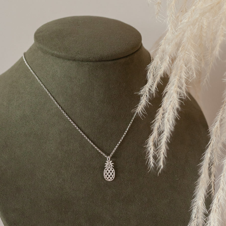 Collar Piña silver