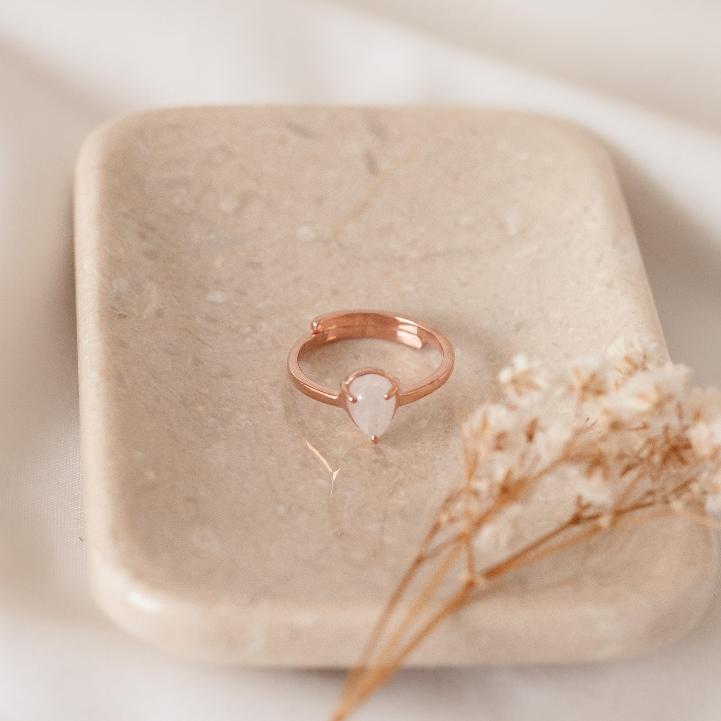 Anillo Gemma regulable rose gold