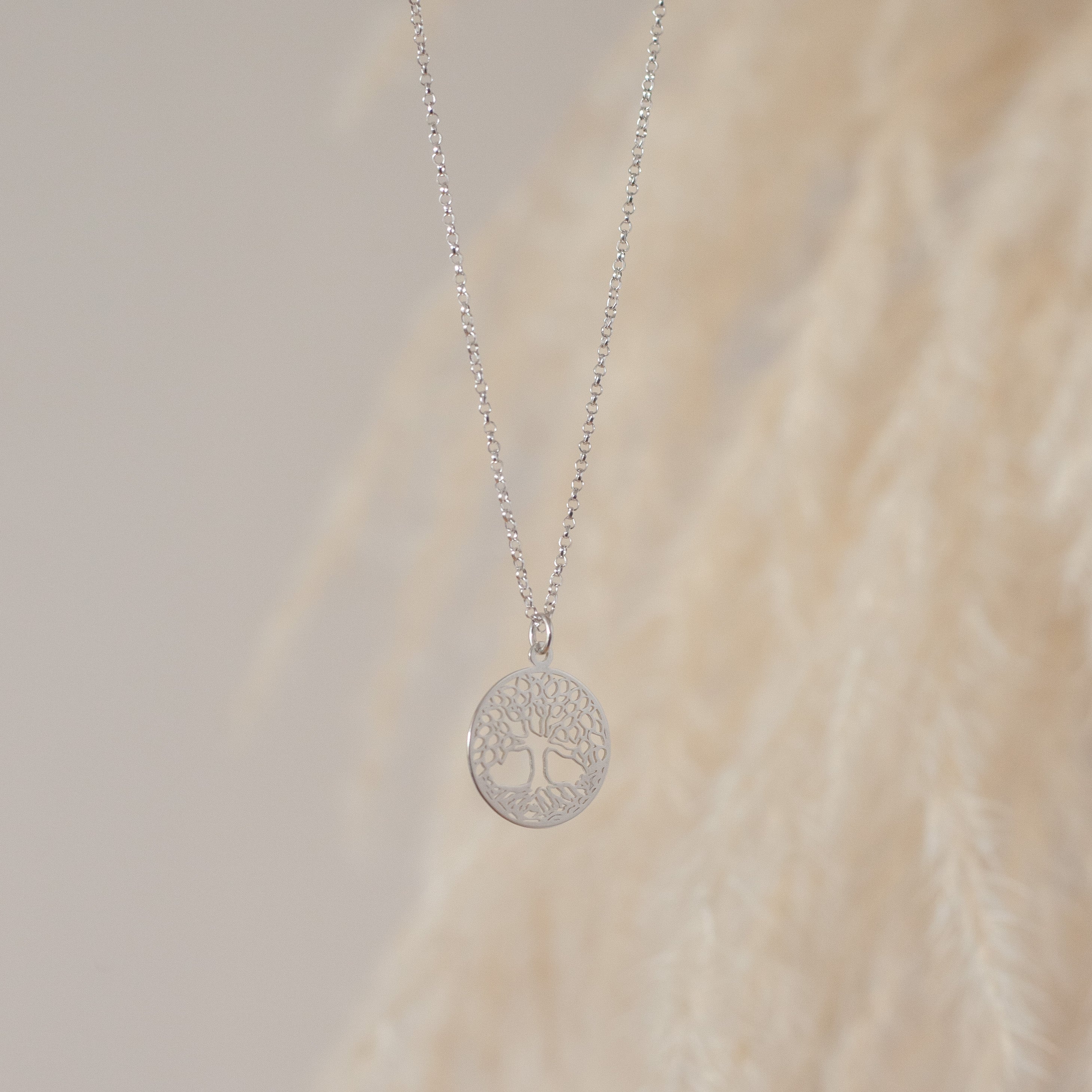Collar Árbol de la vida silver