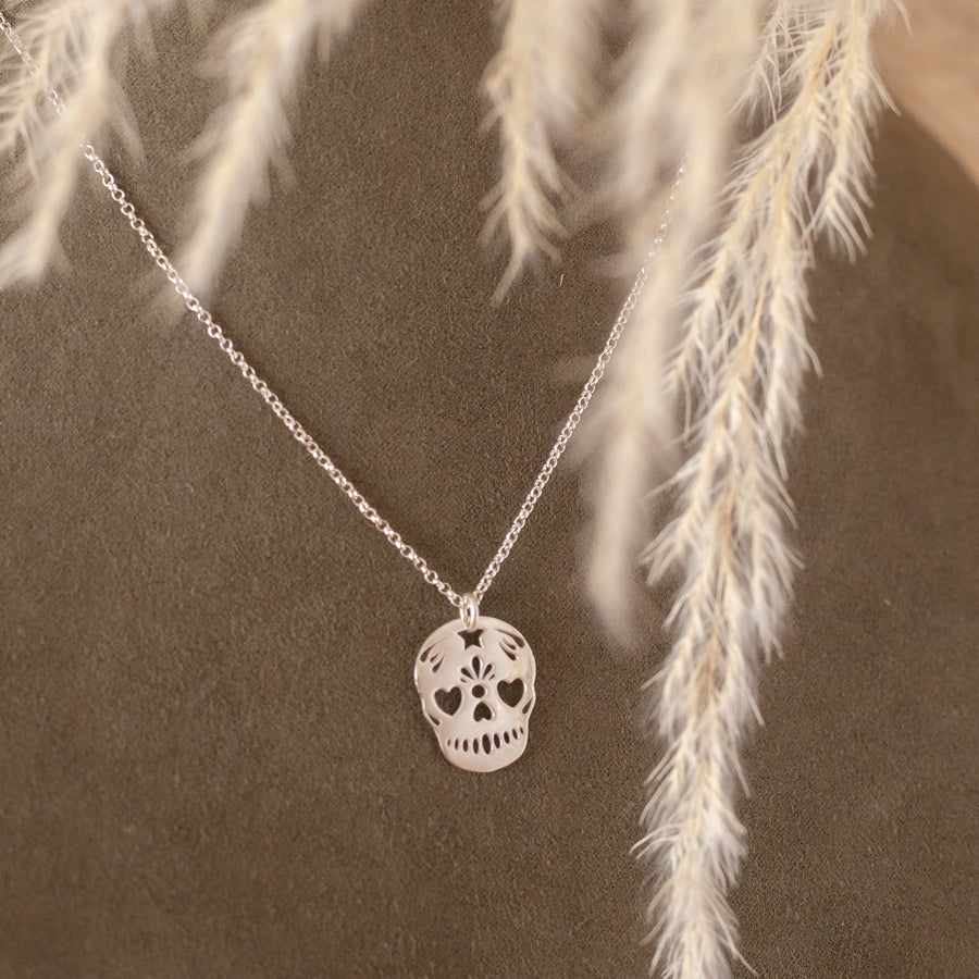 Collar Catrina silver