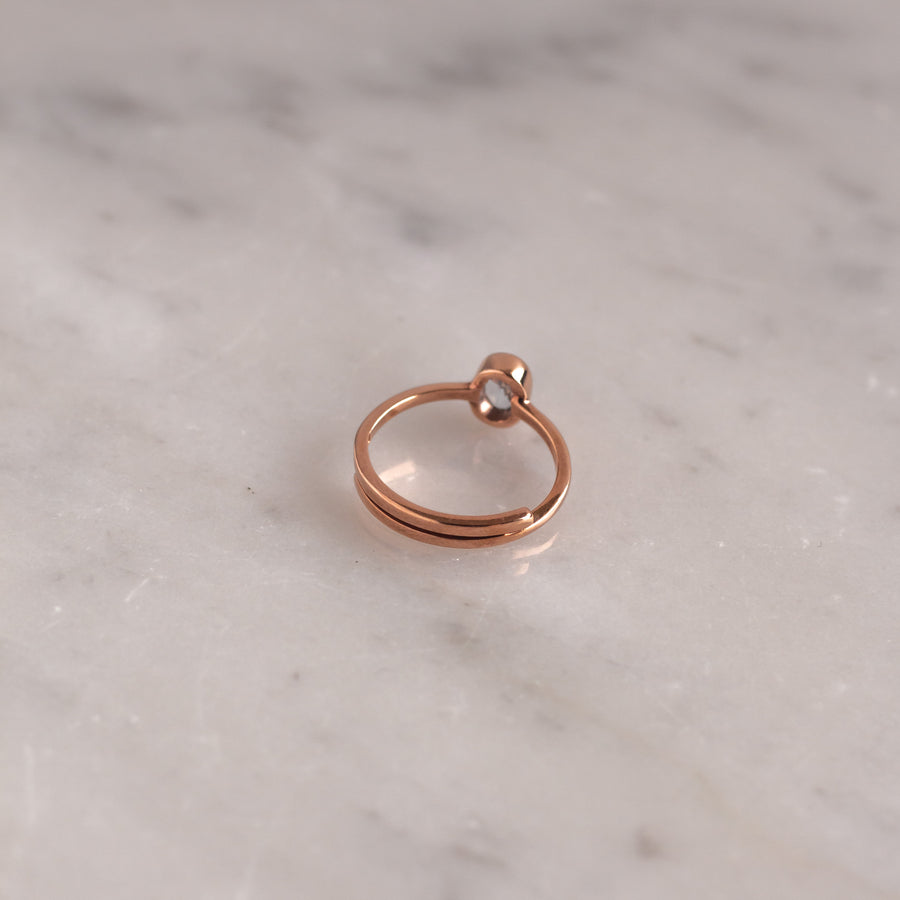 Anillo Mar regulable rose gold