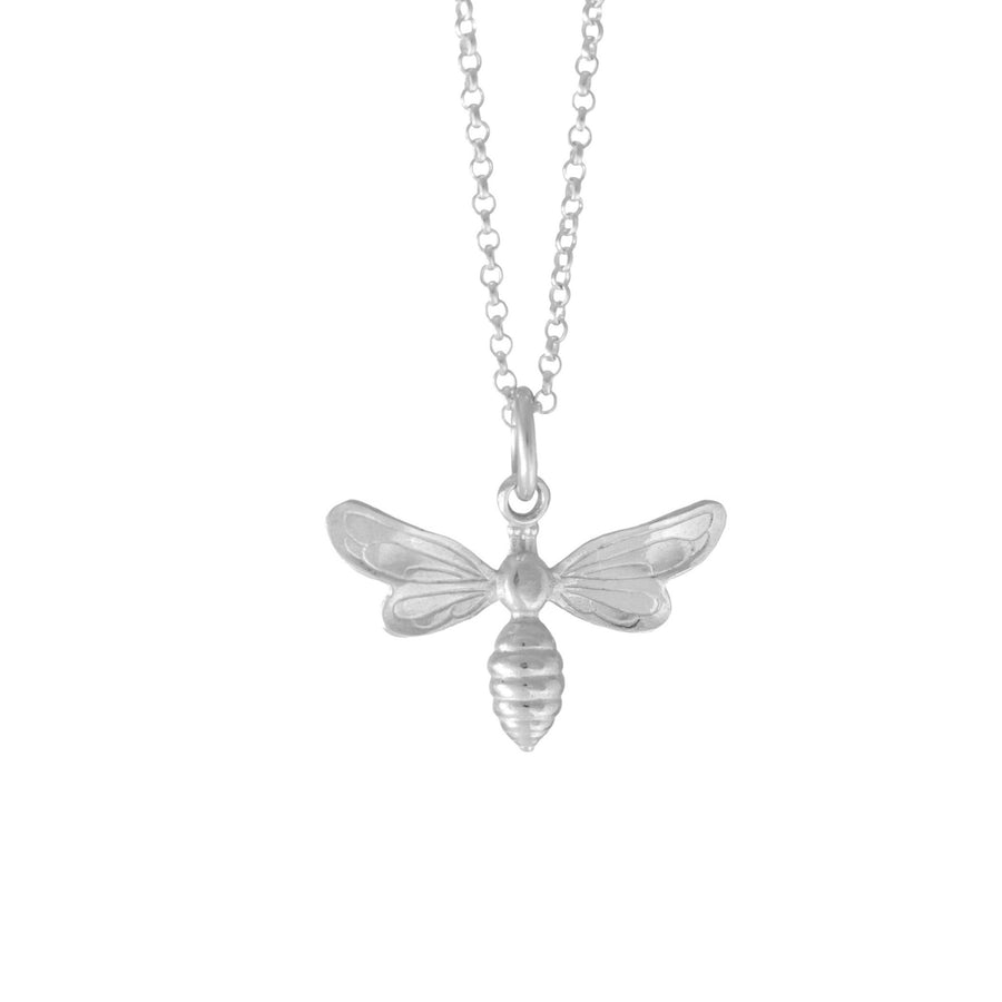 Collar Abeja silver