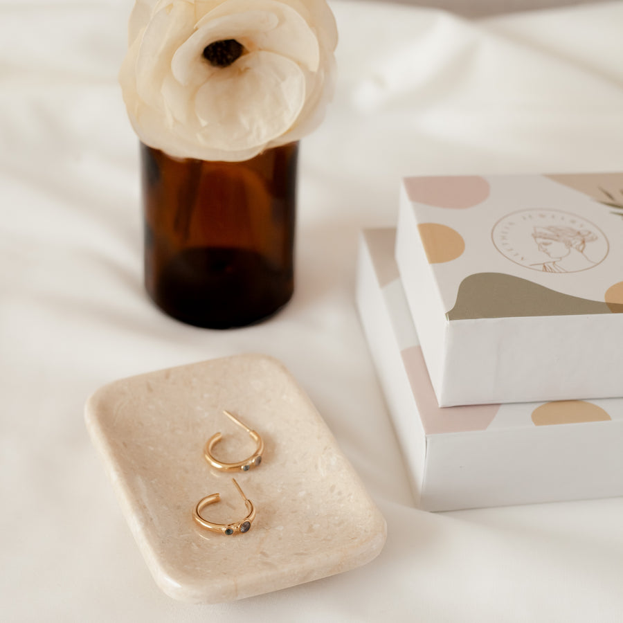 Argollas Briseida gold