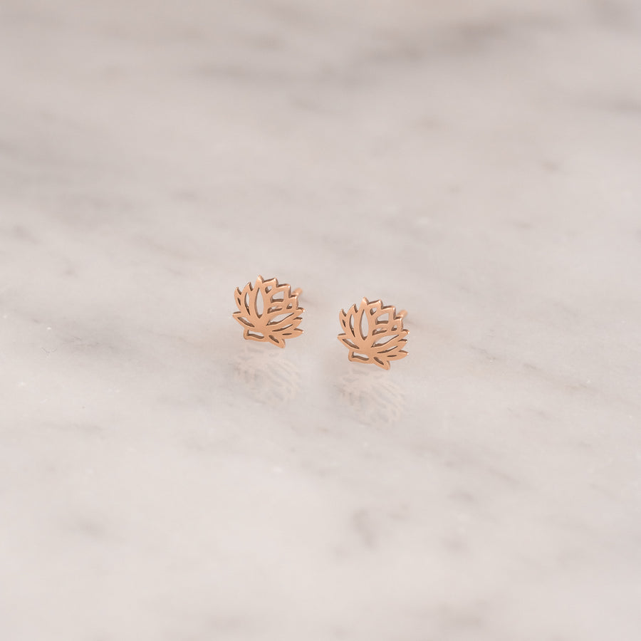 Aretes Flor de Loto