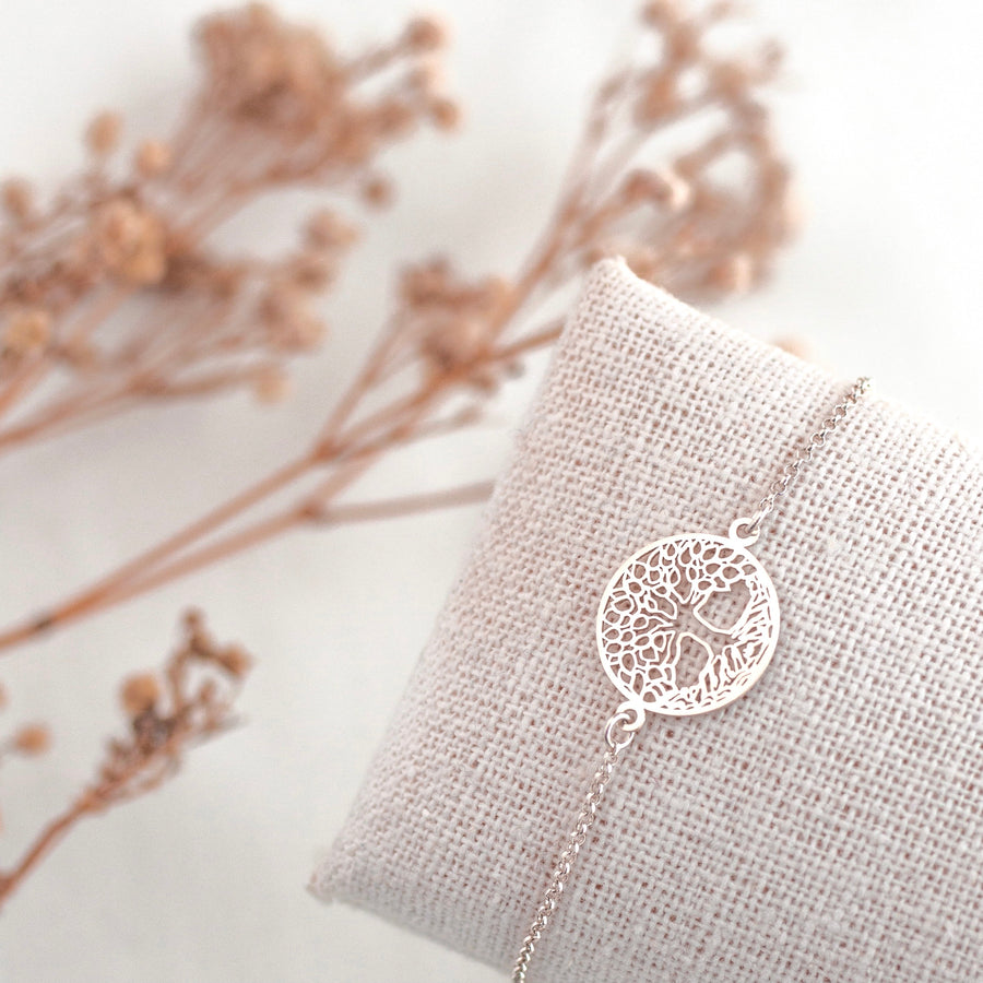 Pulsera Árbol de la vida silver