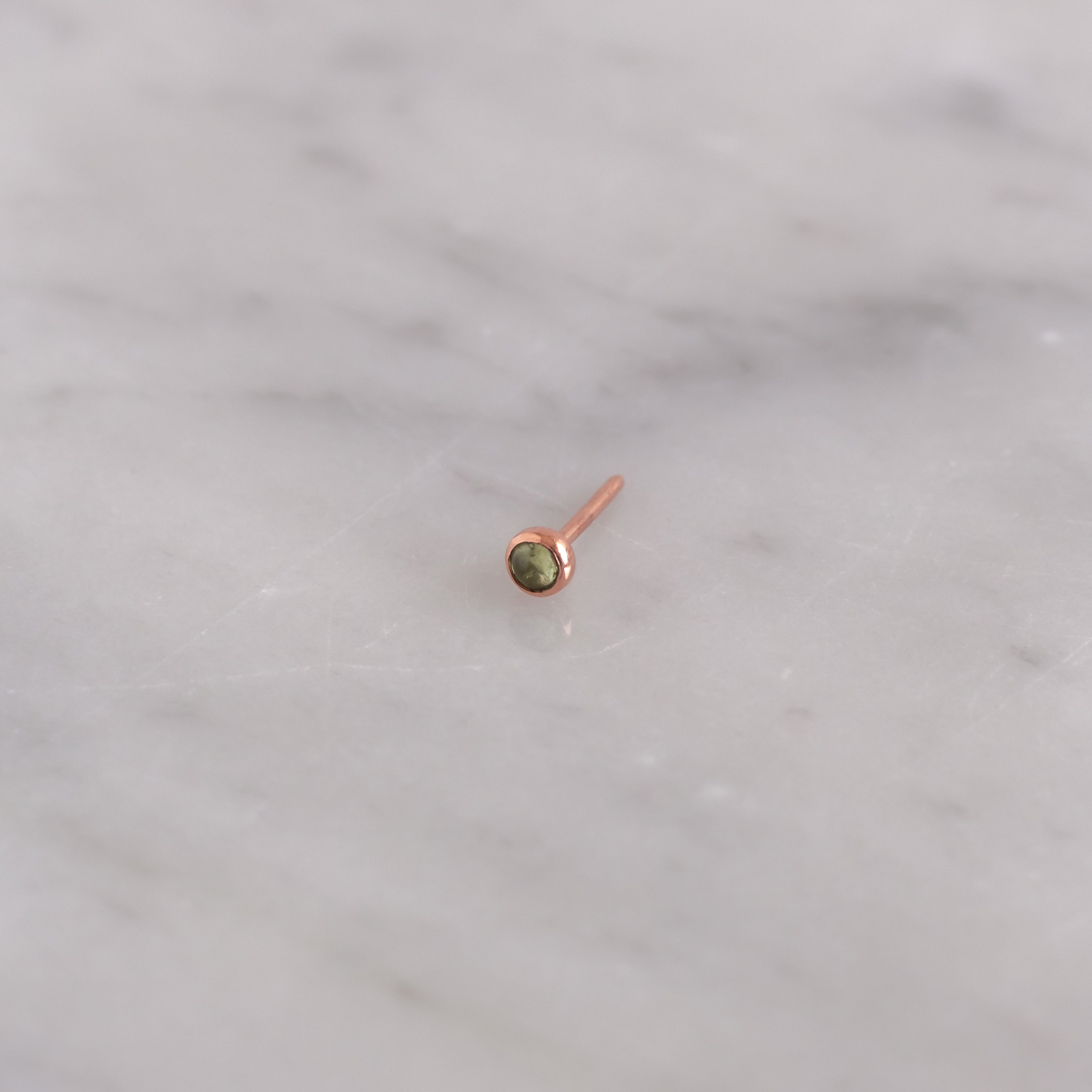 Arete Nara Peridoto rose gold-thumbmail-1