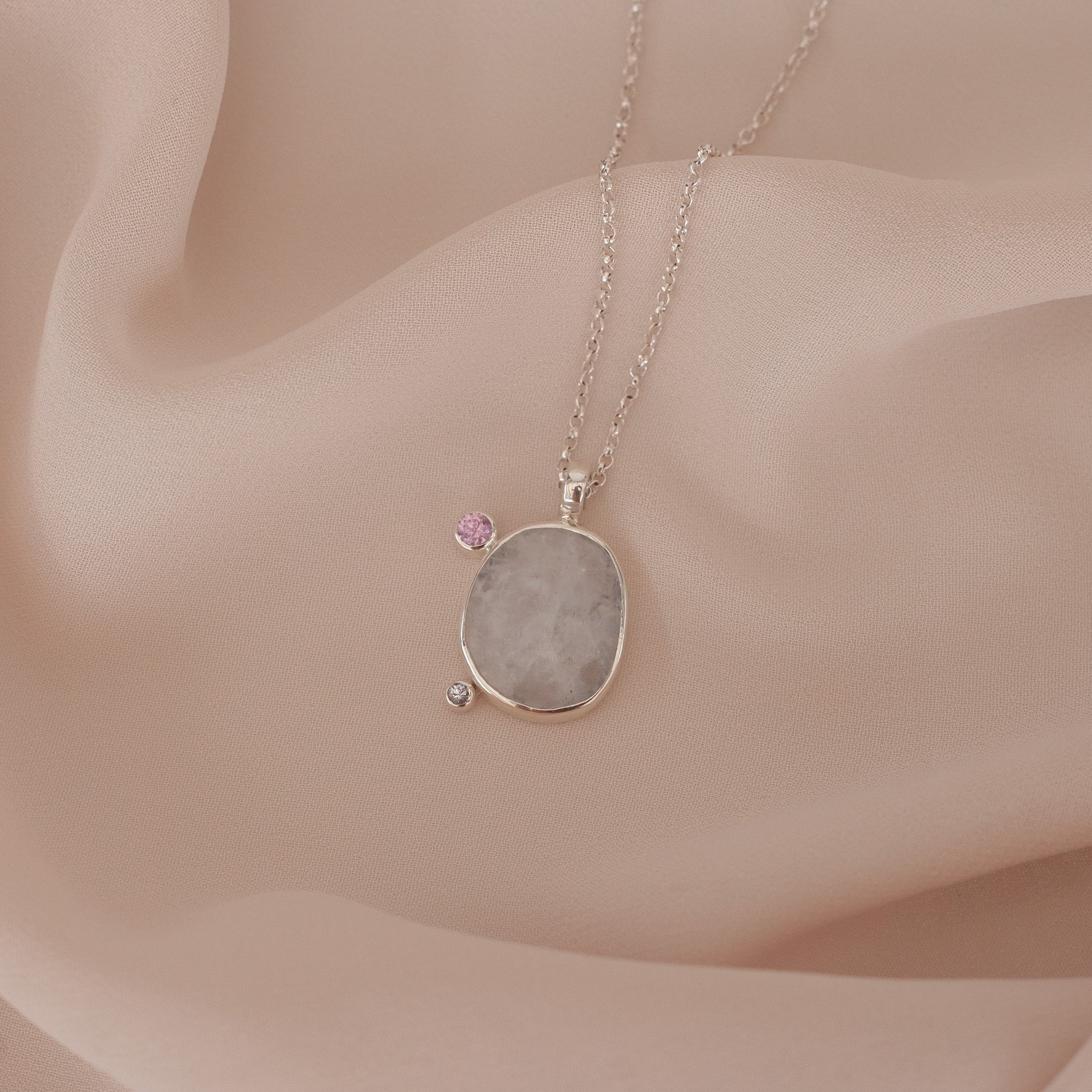 Collar Ophelia silver
