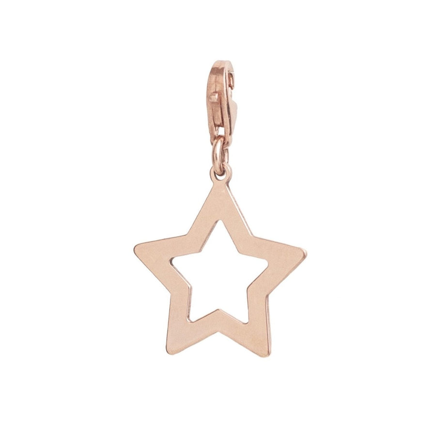 Dije Estrella Calada rose gold