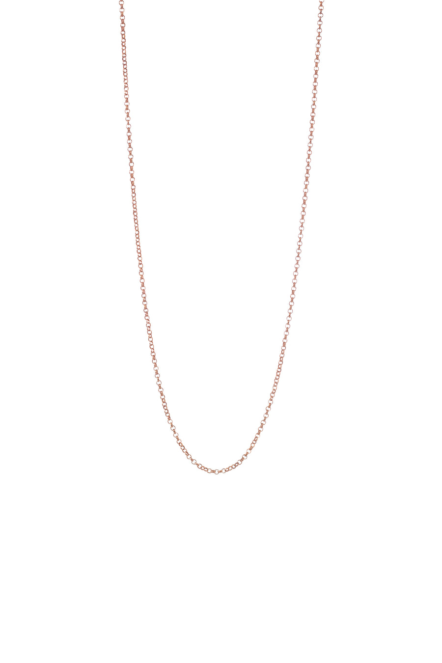 Cadena Rolo rose gold