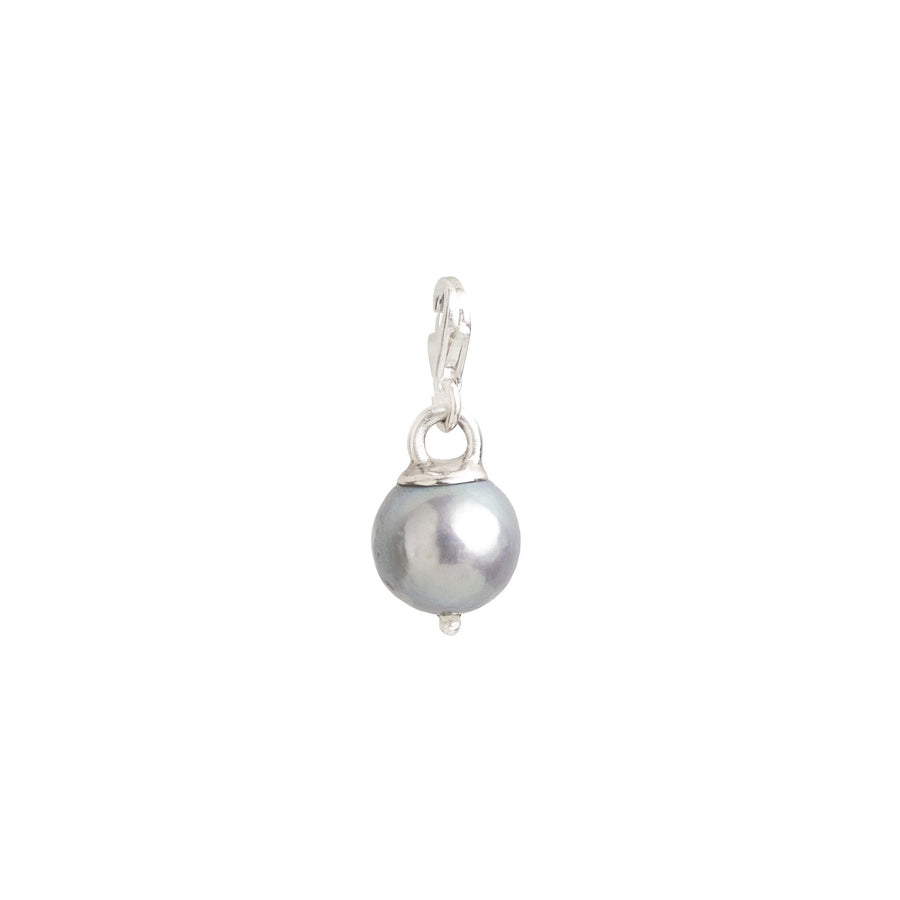 Dije Perla Grande Tornasol silver