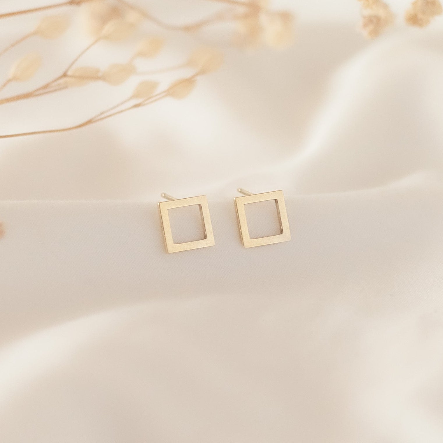 Aretes Cuadrado