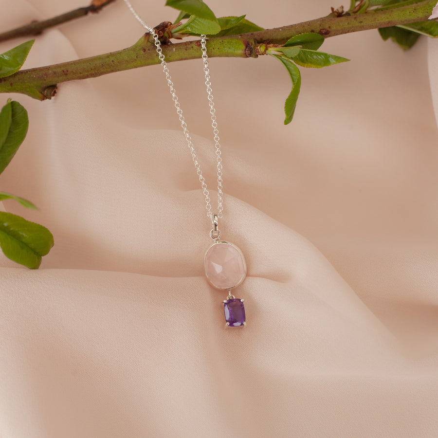 Collar Antonella silver
