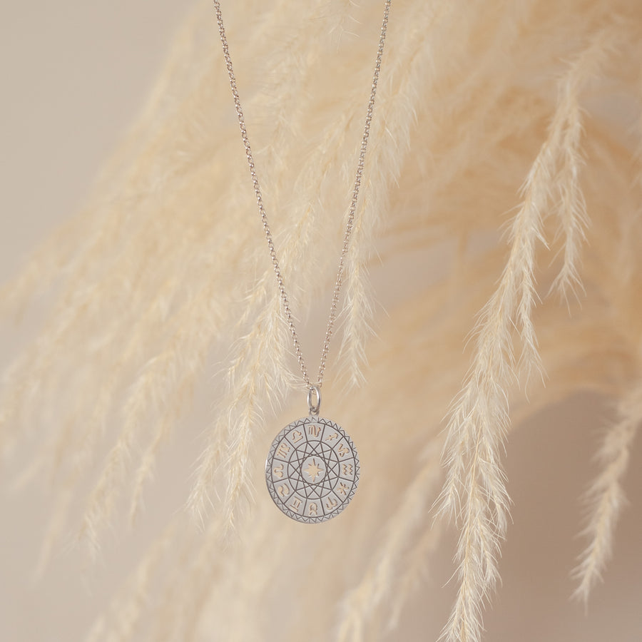 Collar Zodiaco silver