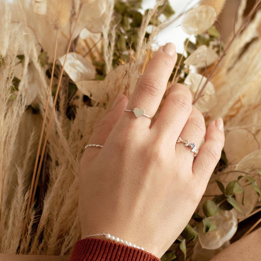 Anillo Corazón silver