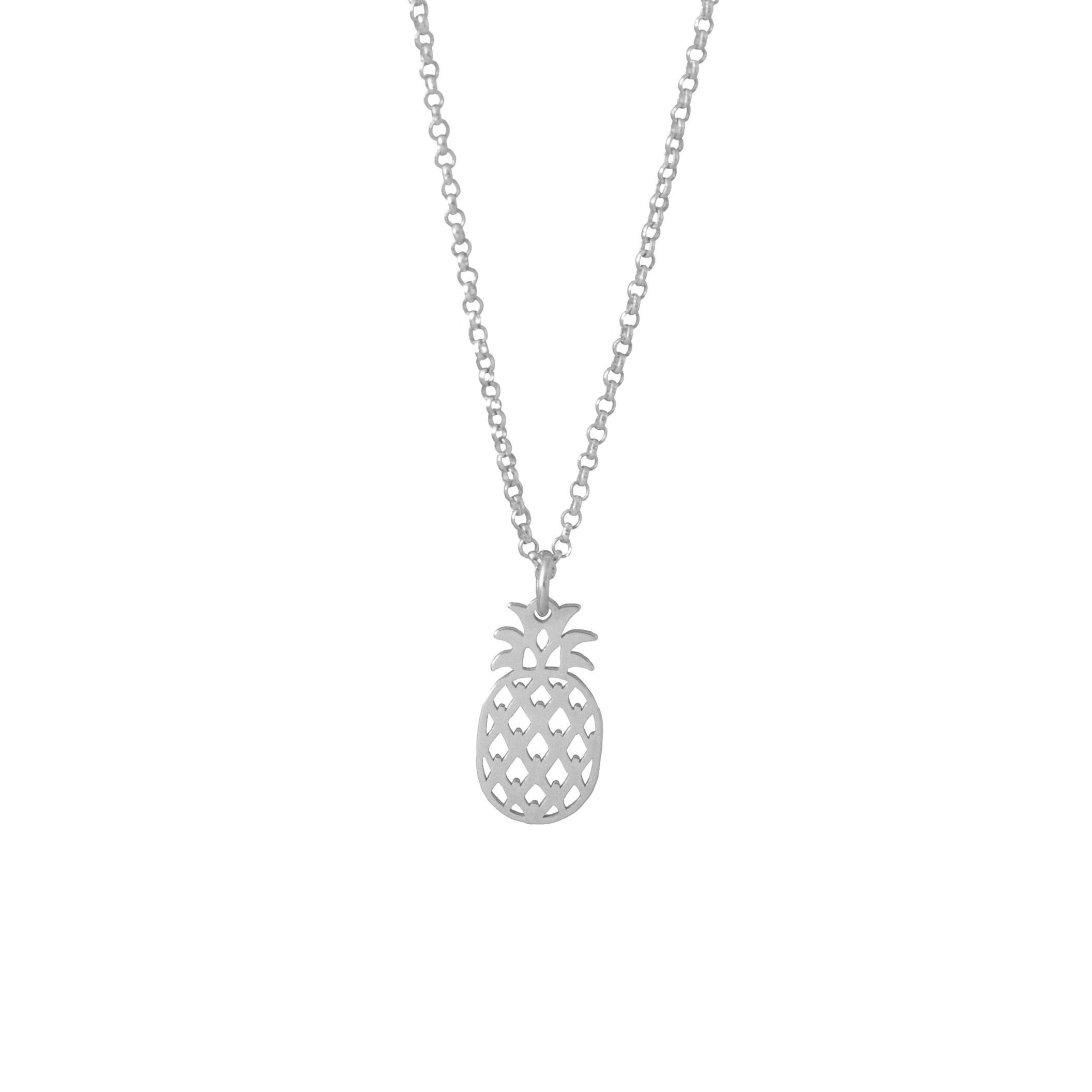 Collar Piña silver