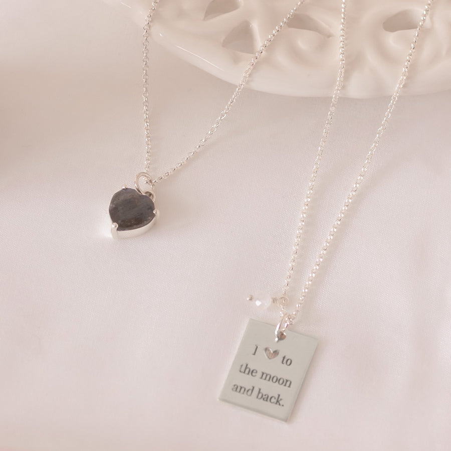 Collar I love you to the moon and back