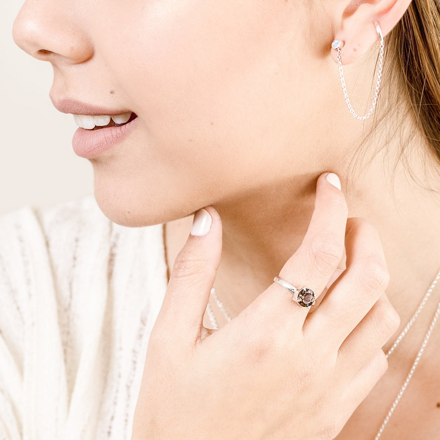 Anillo Nix silver