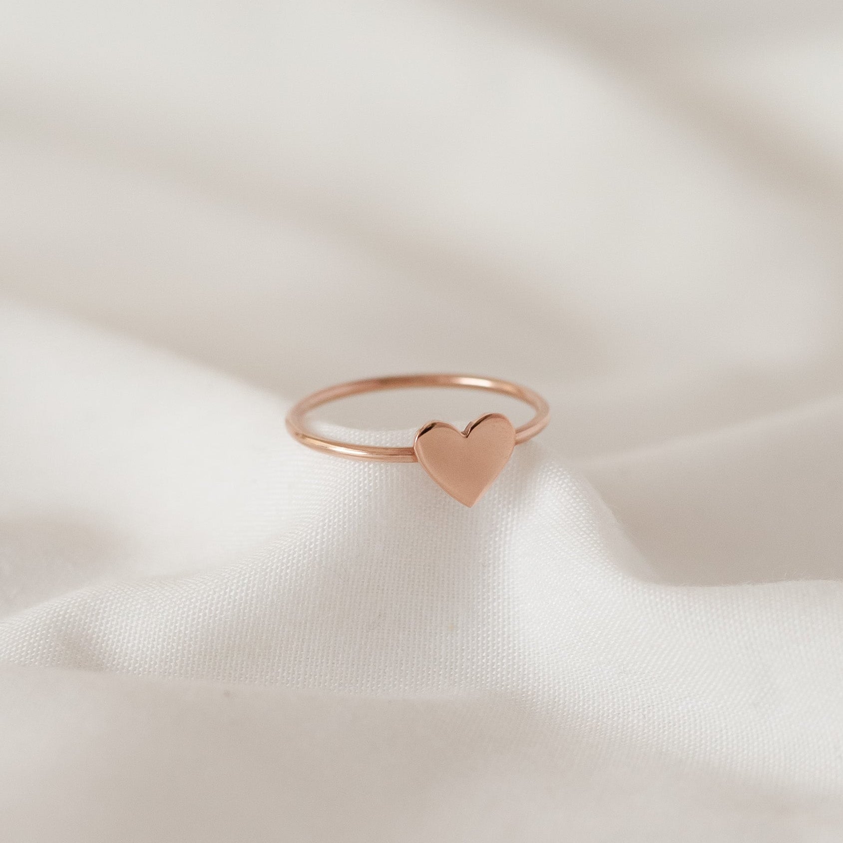 Anillo Corazón rose gold