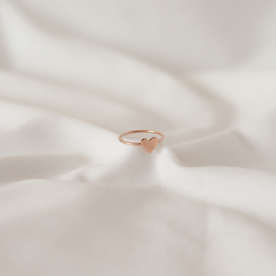 Anillo Corazón rose gold