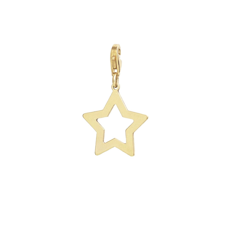 Dije Estrella Calada gold