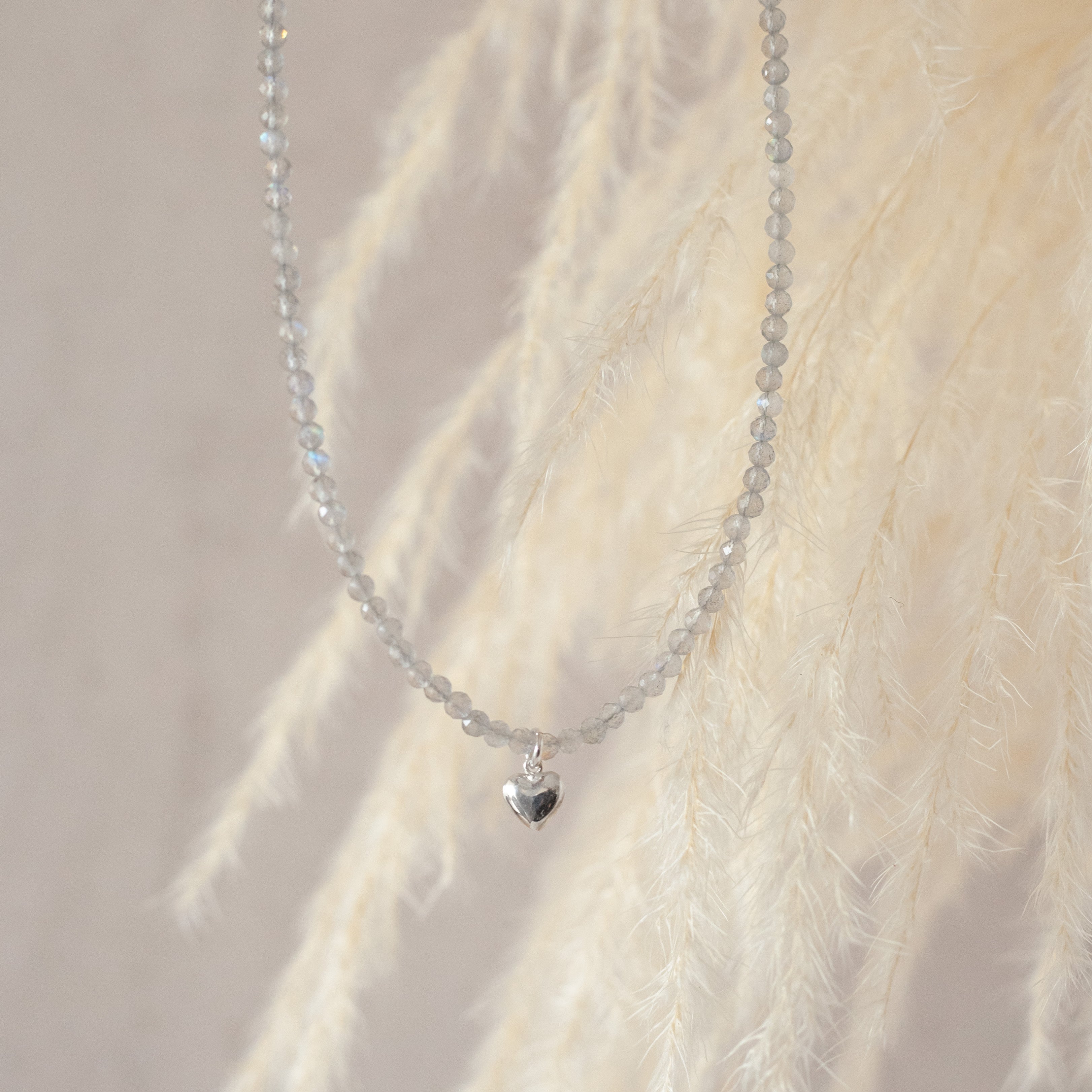 Collar Charlotte Labradorita silver