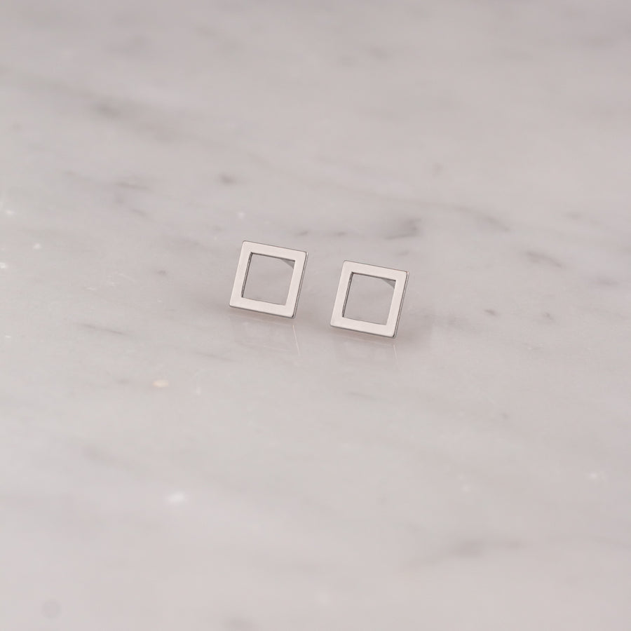 Aretes Cuadrado